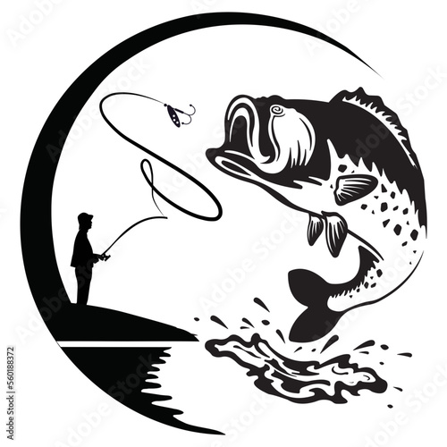 Fisherman catching fish SVG, fishing svg, fish hook svg png, Bass Fishing Svg, Bass Fish Svg, fishing svg, fishing hooks svg  Fisherman catching fish SVG, Bass Fishing Svg, Bass Fish Svg, Bass Vector,