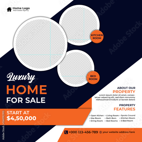 Real Estate Social Media Post Template