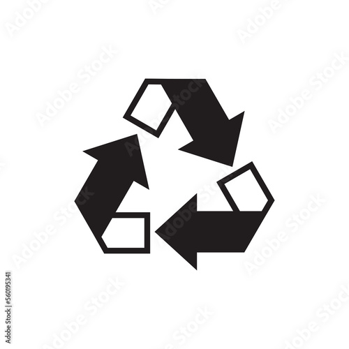 Recycle icon. Reusing symbol. Recycle sign Transparent background. Recycle PNG