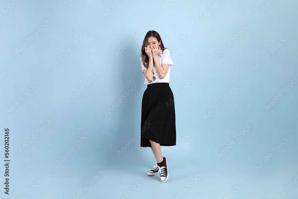 Girl in Student Uniform Girl in Student Uniform