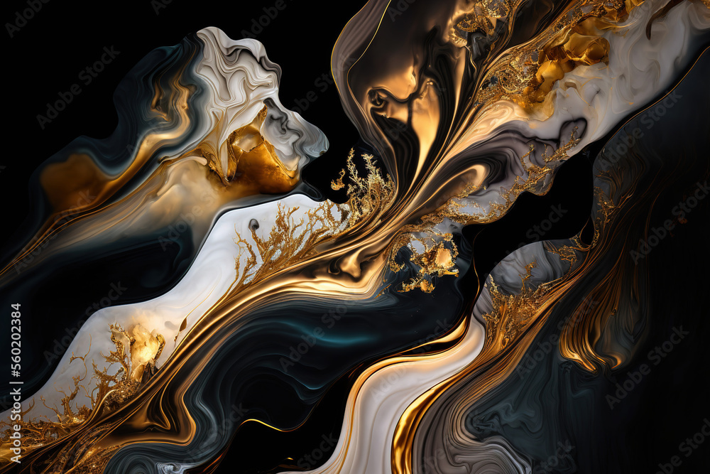 High resolution. Luxury abstract fluid art painting in alcohol ink ...