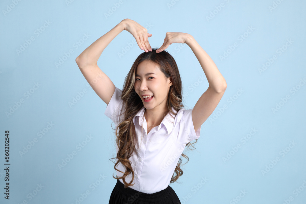 Girl in Student Uniform Girl in Student Uniform