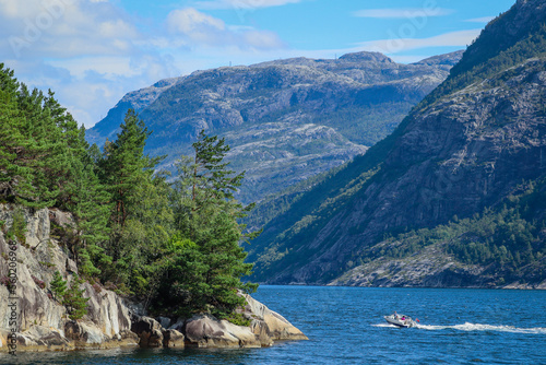 lake in the mountains