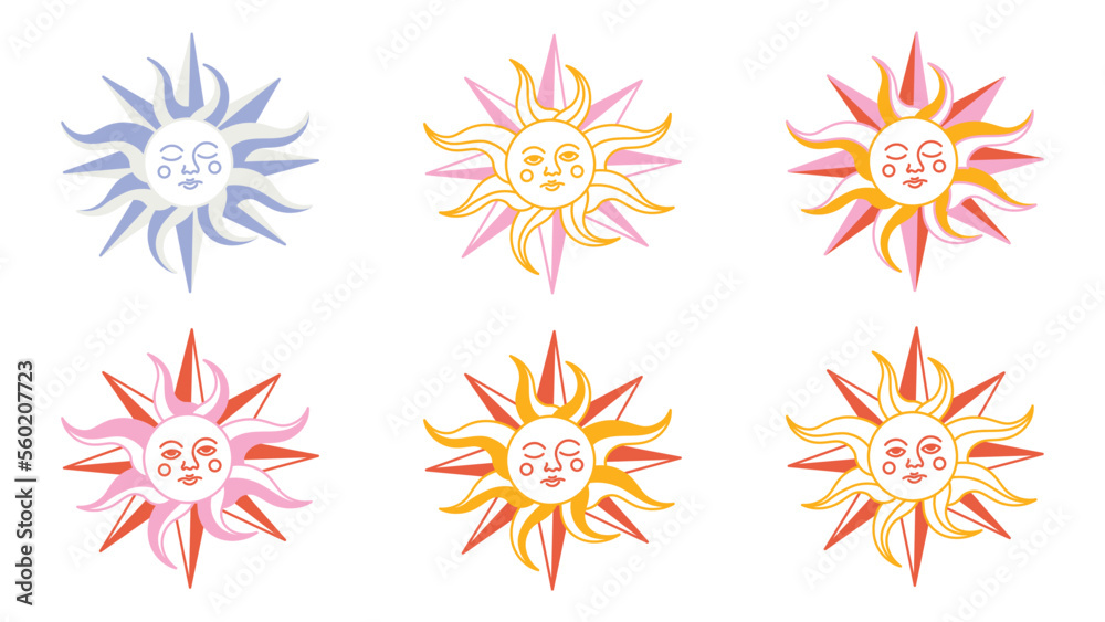 Magic background groovy in retro trend style with clipart elements. mystical vector isolated pattern. editable stroke clipart stickers. Esoteric element witchcraft. Collection of occult symbols y2k Magic background groovy in retro trend style with clipart elements. mystical vector isolated pattern. editable stroke clipart stickers. Esoteric element witchcraft. Collection of occult symbols y2k