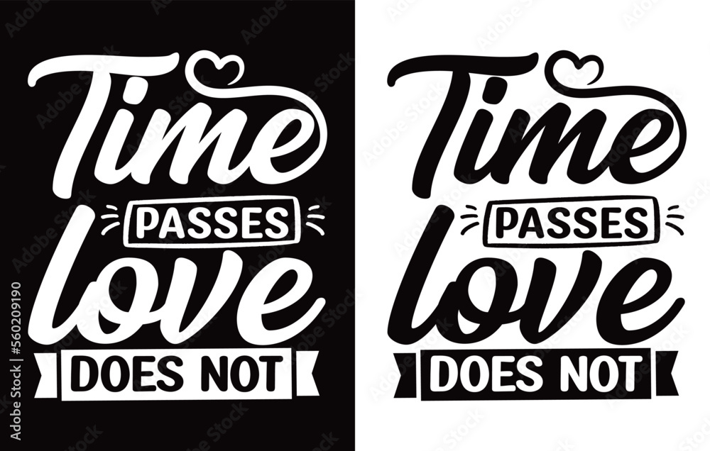 Fototapeta premiumValentines Typography T-shirt Design.