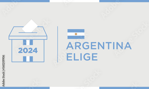 Argentina elige 2024 urna votación