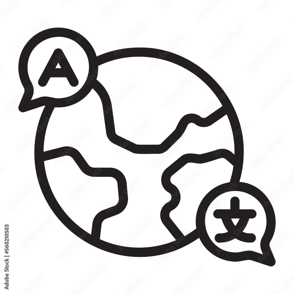 language line icon language line icon