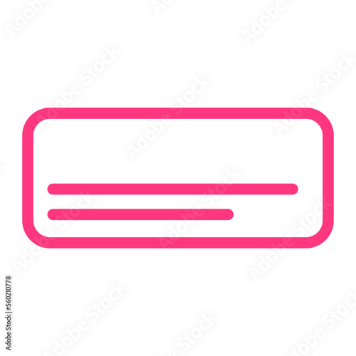 subtitles gradient icon