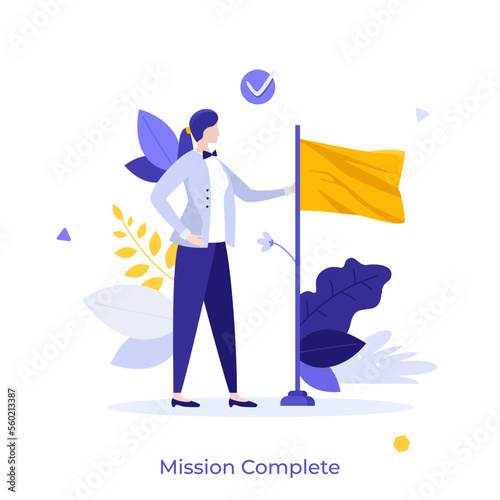 Business Character Vector Template