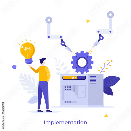 Business Character Vector Template