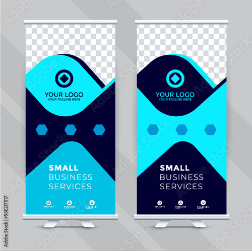 Roll up banner advertisement roll up banner template