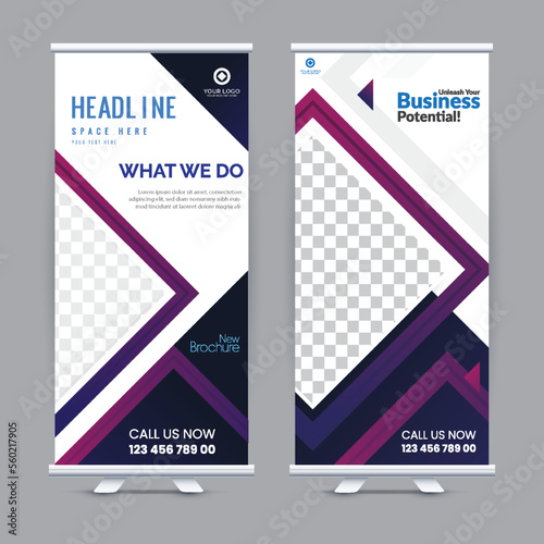 modern business rack card or dl flyer templates