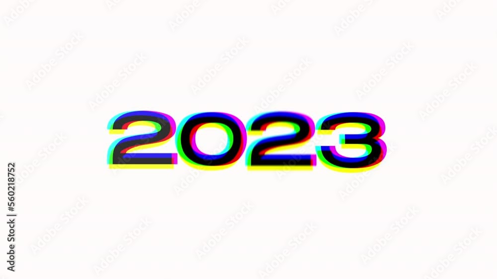 2023 New Year CMYK Style 2023 New Year CMYK Style