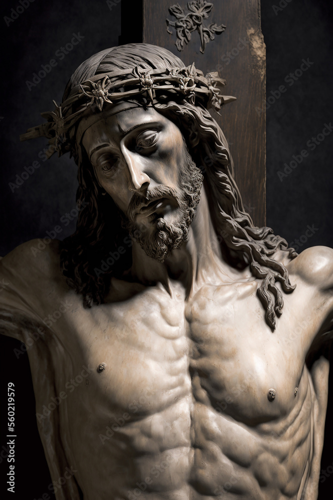 Crucifixion, generative ai Crucifixion, generative ai