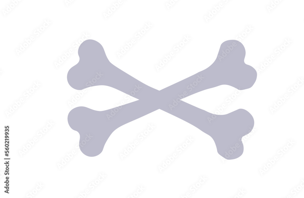 Simplistic Crossbones Asset Simplistic Crossbones Asset