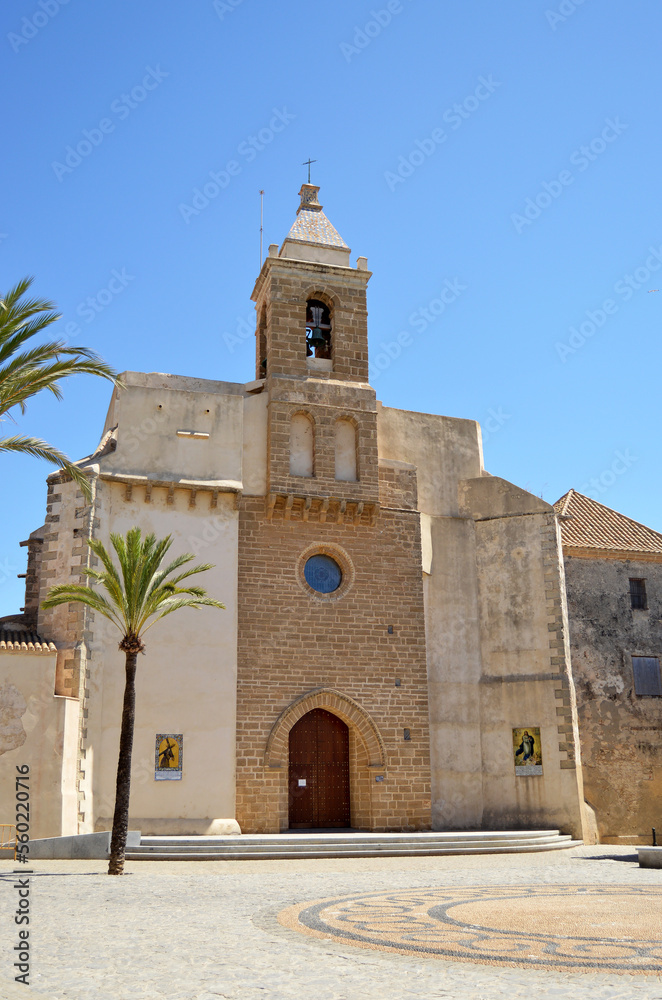 Church of Our Lady of the O (Nuestra Señora de la O) in Rota, province of Cadiz, Andalusia, Spain.