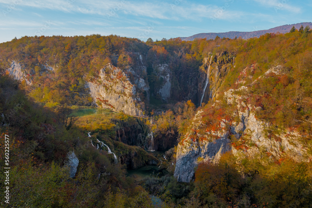 Autumn in Plitvice lakes national park, Croatia