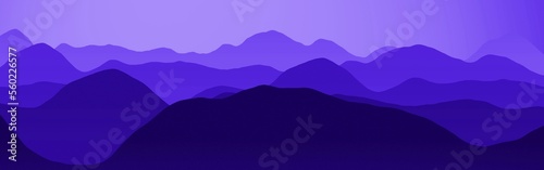 modern purple peaks in time of sun to set computer art texture background illustration