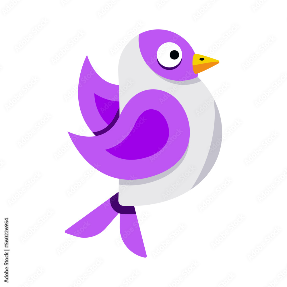 Obraz premium Purple Bird