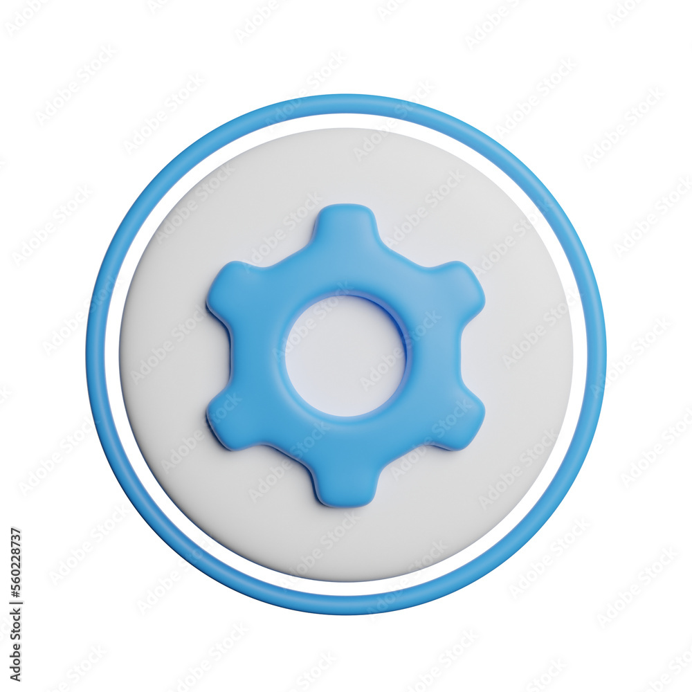 Setting Icon Sign Setting Icon Sign