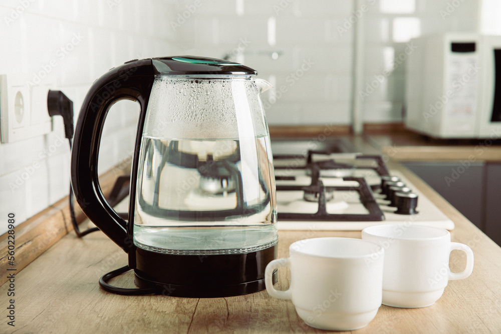 Transparent Electric Kettles: Transparent electric kettles that