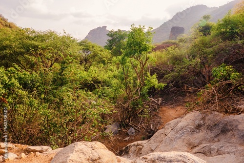 Scenic view of mountains at Ndoto Mountains Range in Ngurunit, Marsabit County, Kenya photo