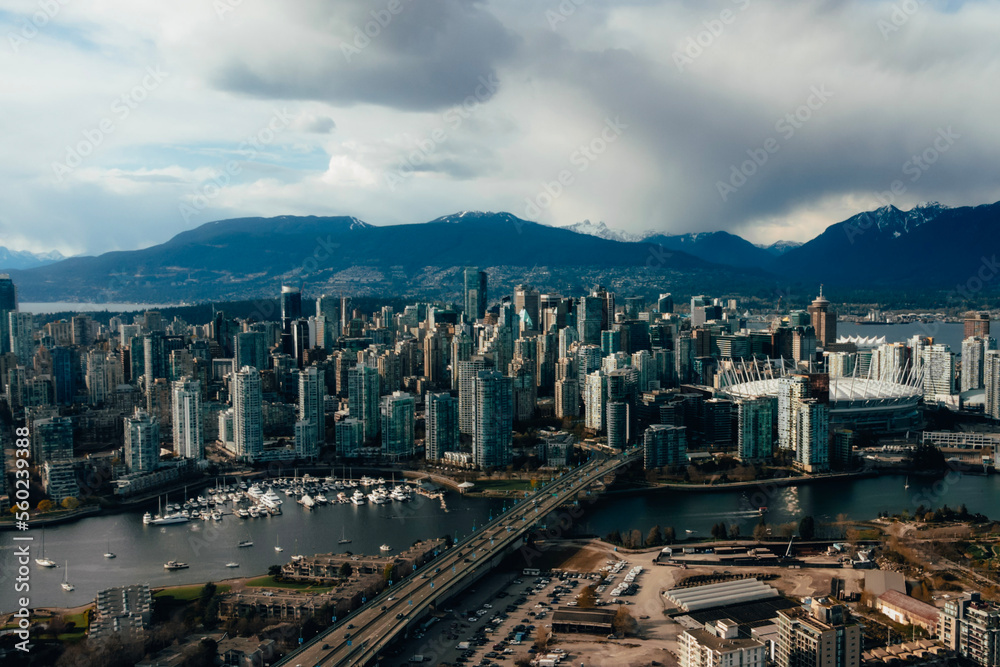 view of the city of Vancouver Canada