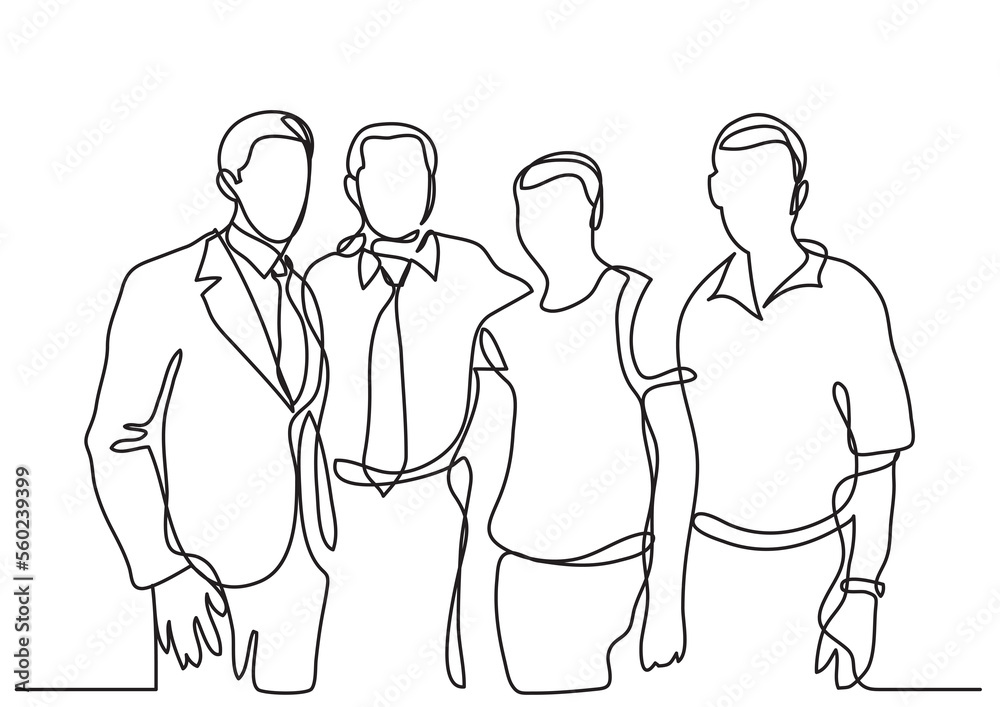 continuous line drawing business team - PNG image with transparent background continuous line drawing business team - PNG image with transparent background