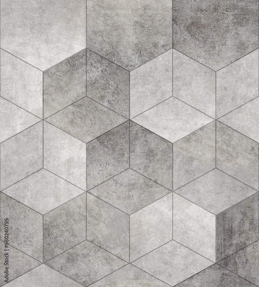 ภาพประกอบสต็อก Cement Tile Floor. Cement pattern Texture Used For