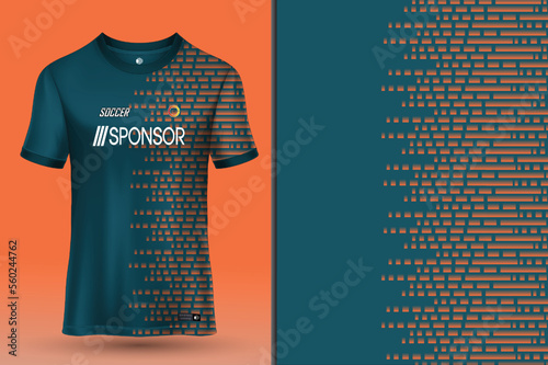 Sports jersey design for sublimation