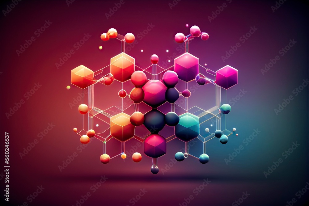 Desktop wallpaper background backdrop molecules