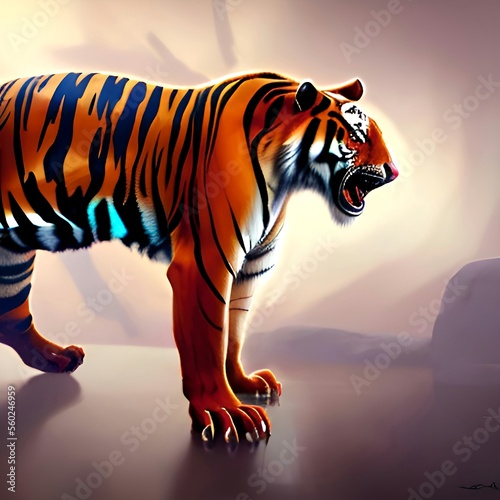 Illustration of a Tiger