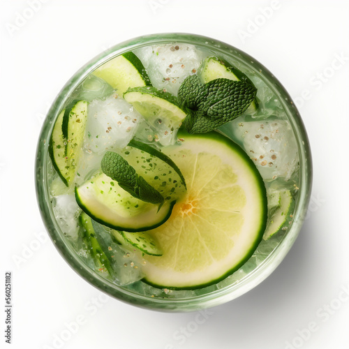 Refreshing Cucumber Lemonade