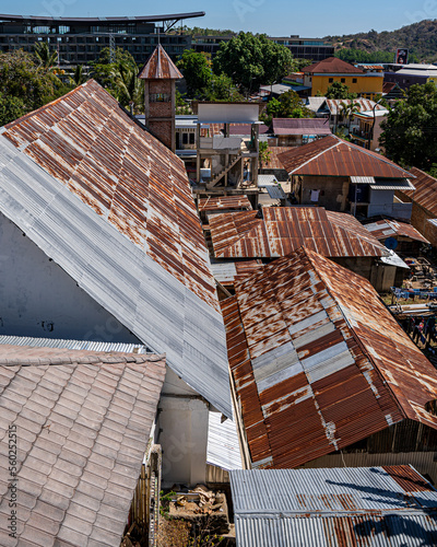 Rusty roofs