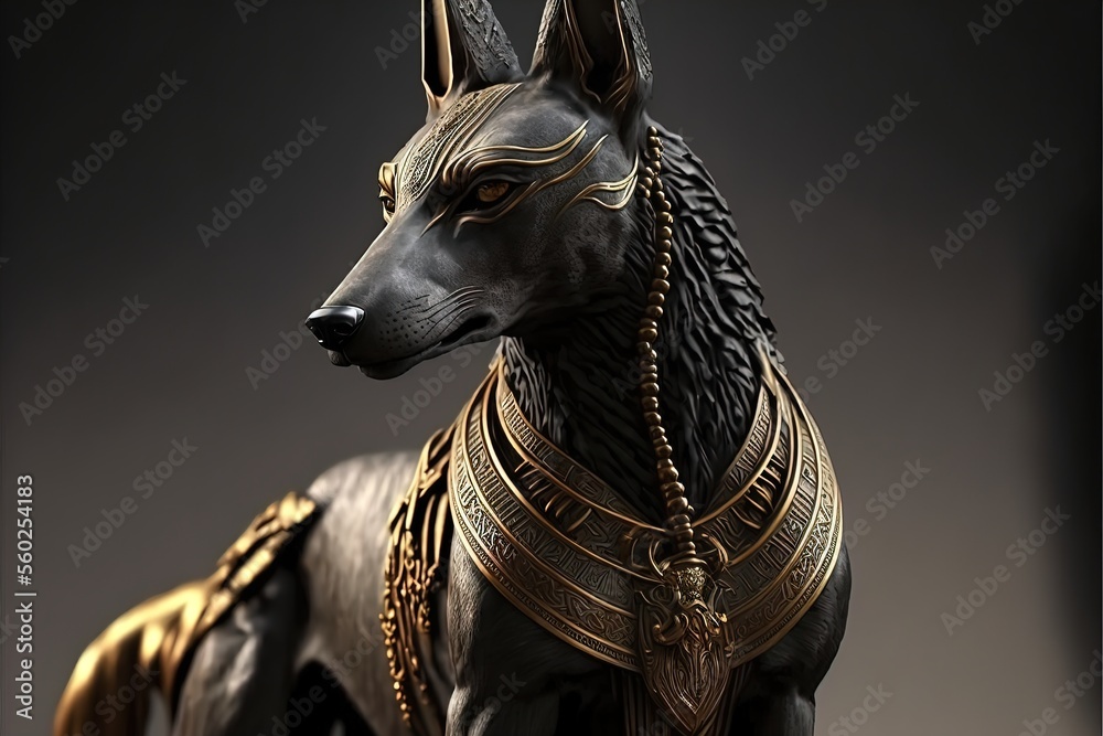 Anubis Is An Ancient Egyptian God The Deity Of The Underworld Lords