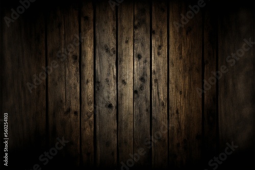 dark old brown wood texture. Abstract background for floor texture, generative ai