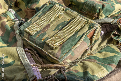 Military Accessory Bag, Russia. Topic: military uniforms, ammunition, military accessories