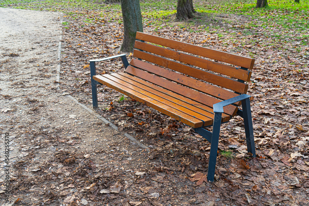 Old Wooden Bench in Street, Outdoor City Architecture, Wooden Benches, Outdoor Chair, Urban Public Furniture Old Wooden Bench in Street, Outdoor City Architecture, Wooden Benches, Outdoor Chair, Urban Public Furniture