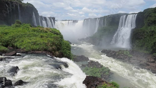 Iguazu Falls waterfall in the forest