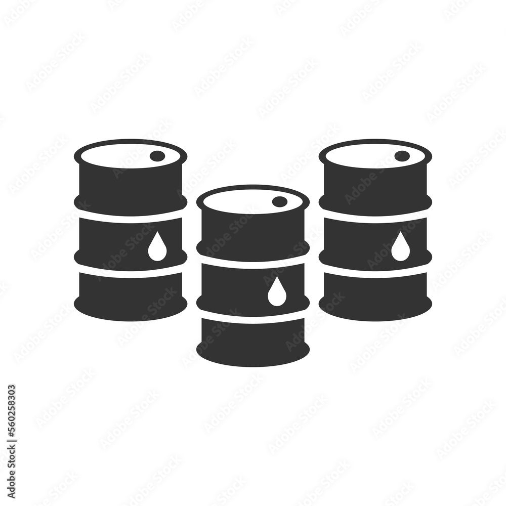 Barrel oil icon. Can oil set background vector ilustration. Barrel oil icon. Can oil set background vector ilustration.
