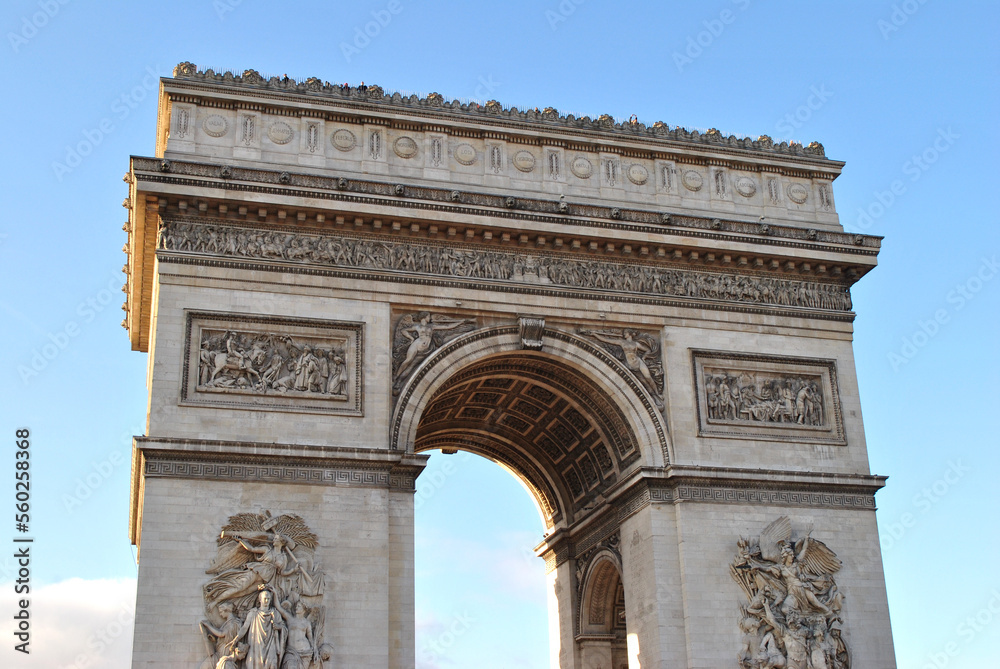 arch of triumph in Paris