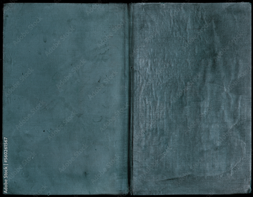Old vintage book cover
