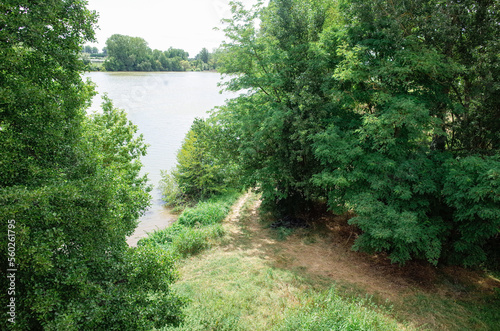 path to the river