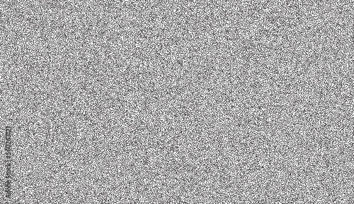 Dotwork pattern vector background. White noise stipple dots. Abstract noise dotwork pattern. Sand grain effect. Black dots grunge banner. Stipple spots. Stochastic dotted vector background.