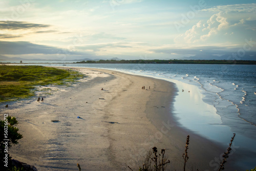beach at sunset