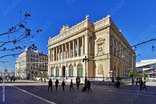 Building of Palais de la Bourse