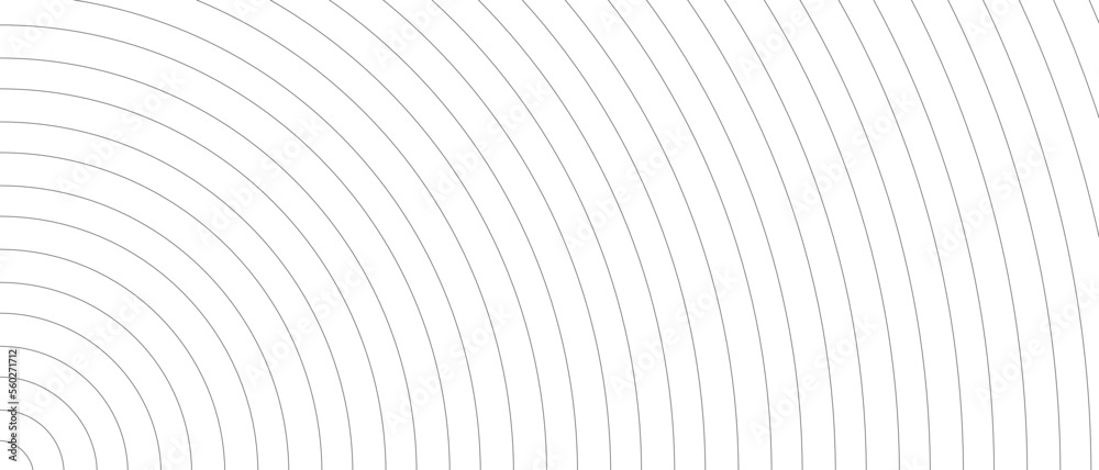 Circle lines pattern on white background. Circle lines pattern for backdrop, brochure, wallpaper template. Realistic lines with repeat circles texture. Simple geometric background, vector illustration Circle lines pattern on white background. Circle lines pattern for backdrop, brochure, wallpaper template. Realistic lines with repeat circles texture. Simple geometric background, vector illustration