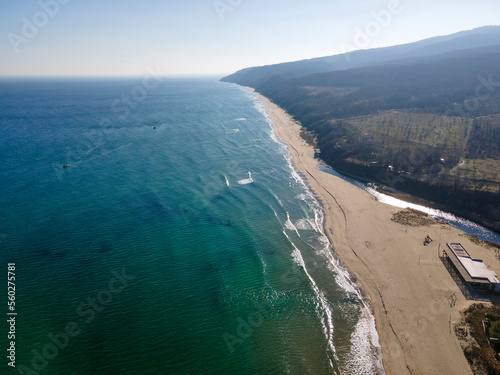 Wallpaper Mural Aerial view of Vaya beach at Irakli area, Bulgaria Torontodigital.ca