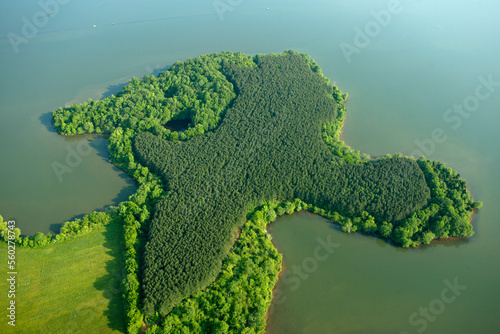 An aerial view of a photo