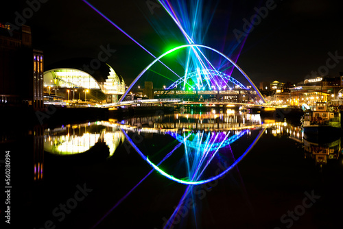 The Millennium Bridge - Newcastle Upon Tyne
